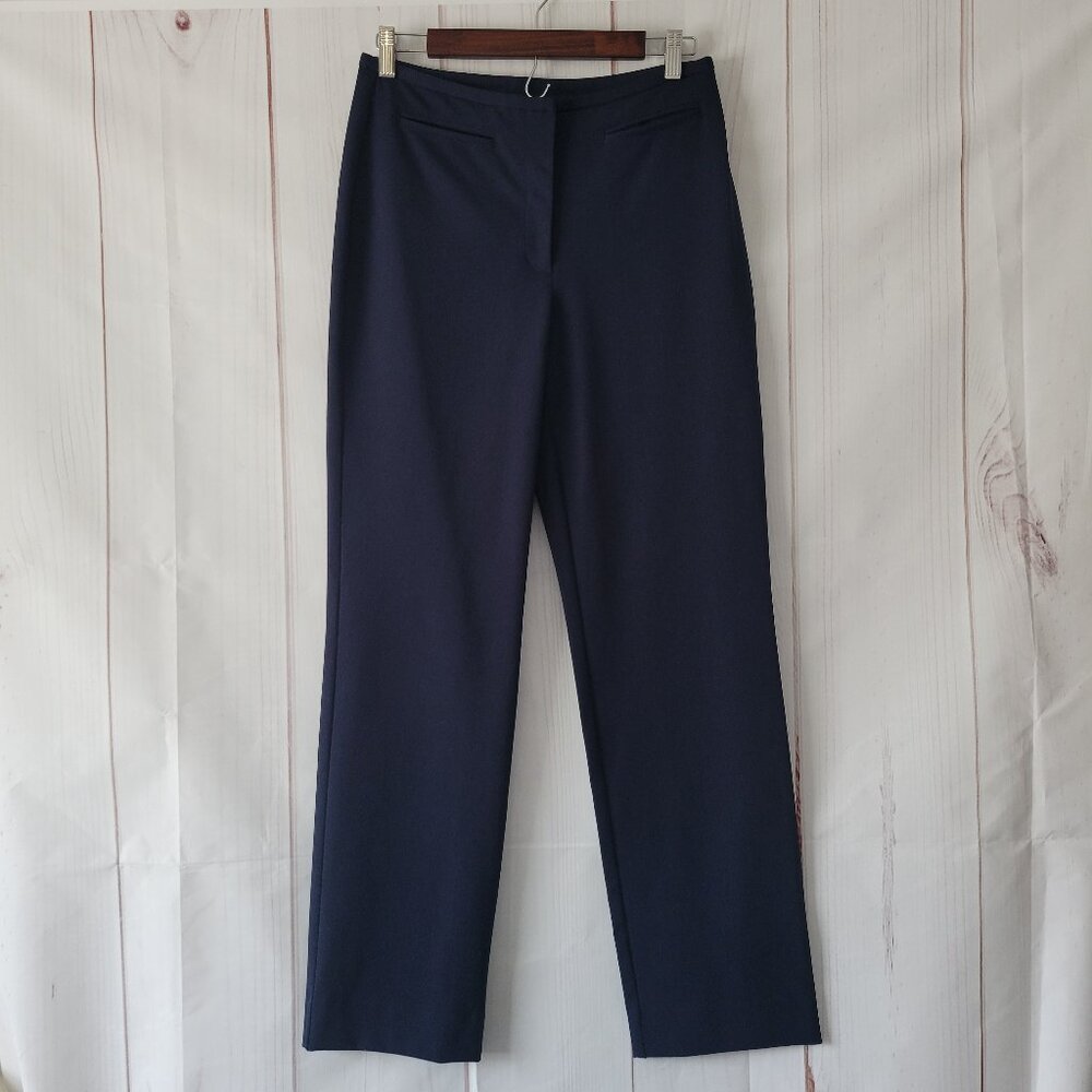 The Limited Dress Stretch Pull-on Pants, Navy Blue, Sz 8, Business Casual, Like